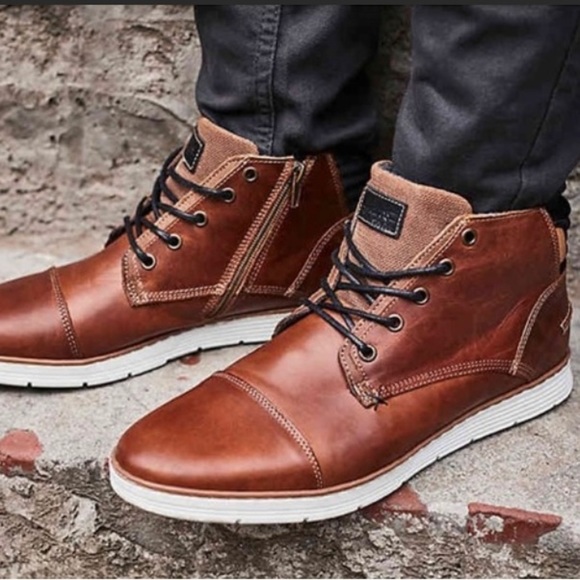 bullboxer Other - BULL Boxer Ayden Cap Toe Boot Zip Up Sneaker EUC, Size 10.